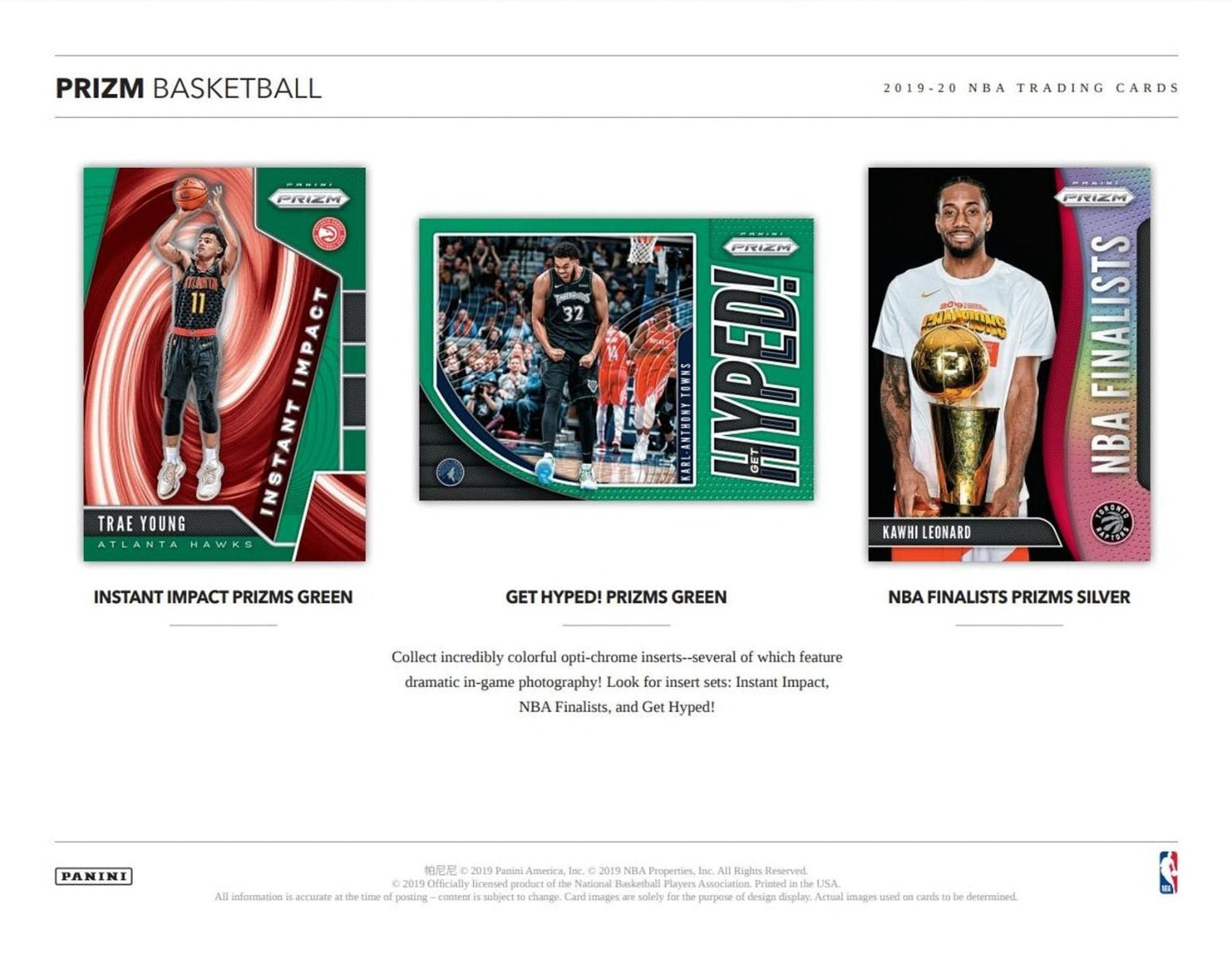 2019-20 Panini Prizm Basketball Multi-Pack Cello (Pack)