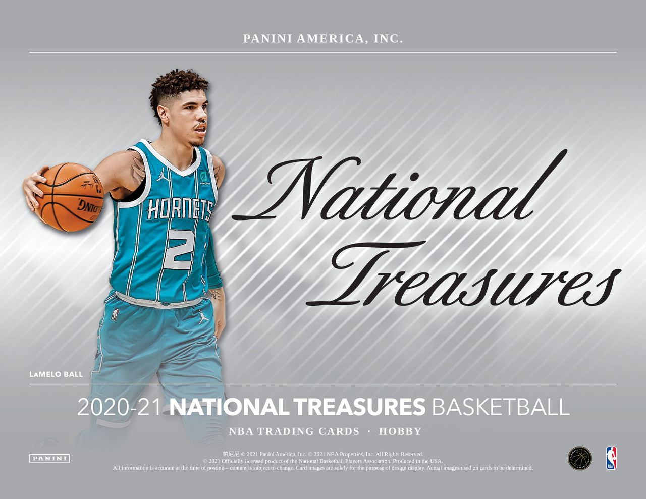 2020-21 PANINI NATIONAL TREASURES BASKETBALL HOBBY (BOX)