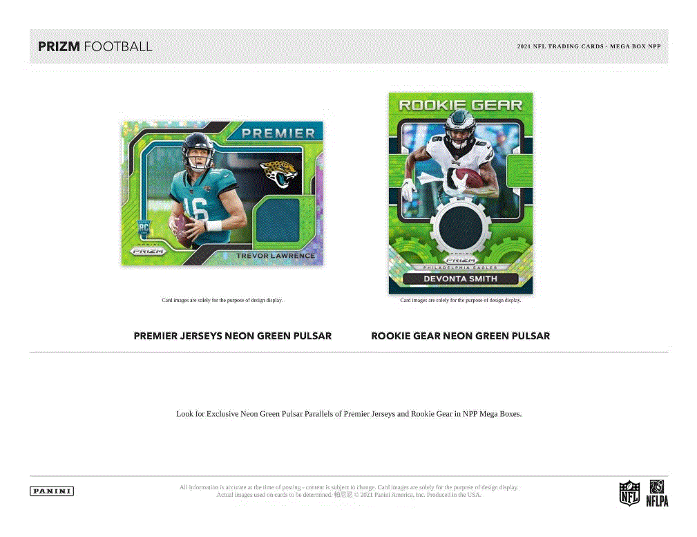 2021 Panini Prizm Football Mega (Pink Prizm)(Target)(Box)