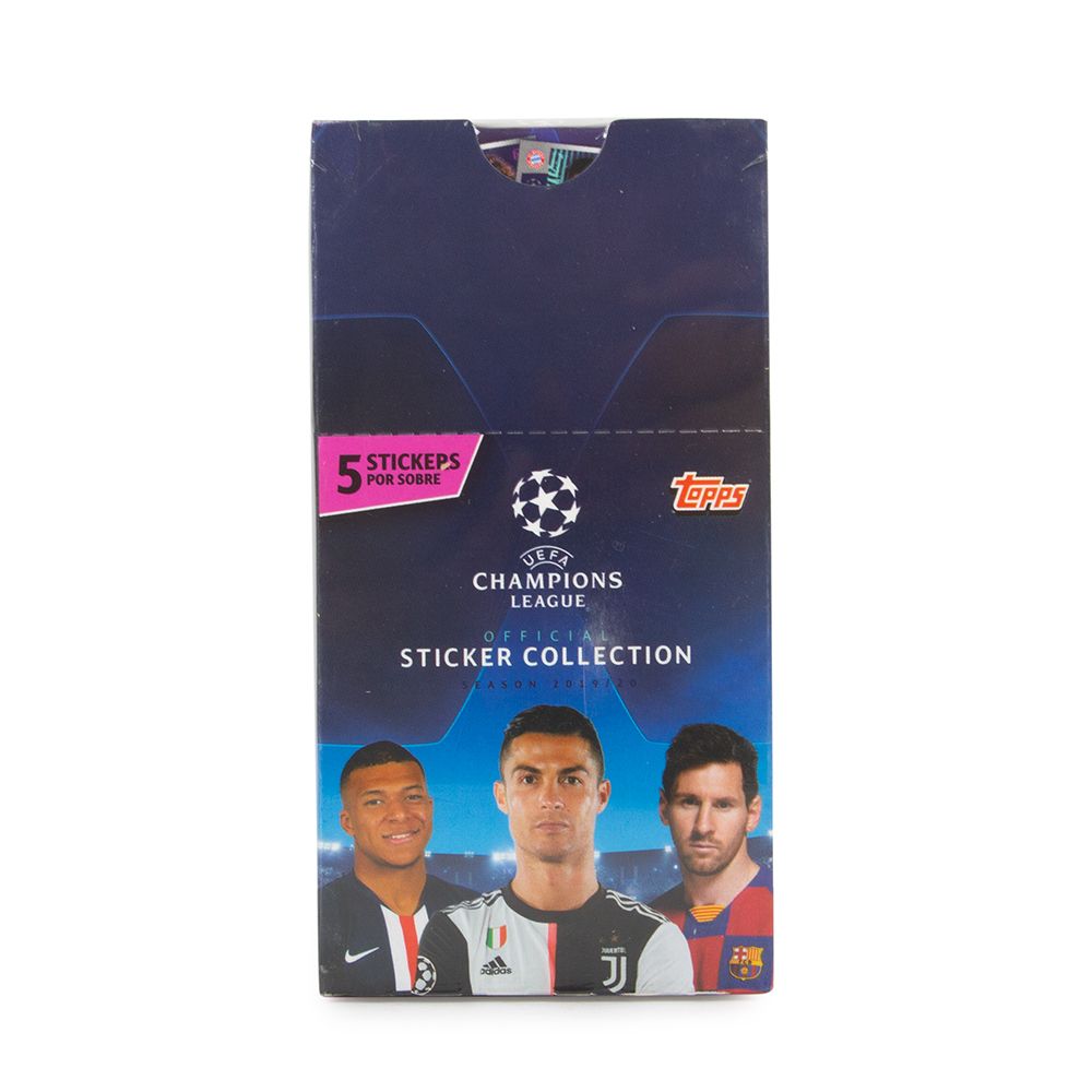 2019-20 Topps UEFA Champions League Soccer Sticker (Box)