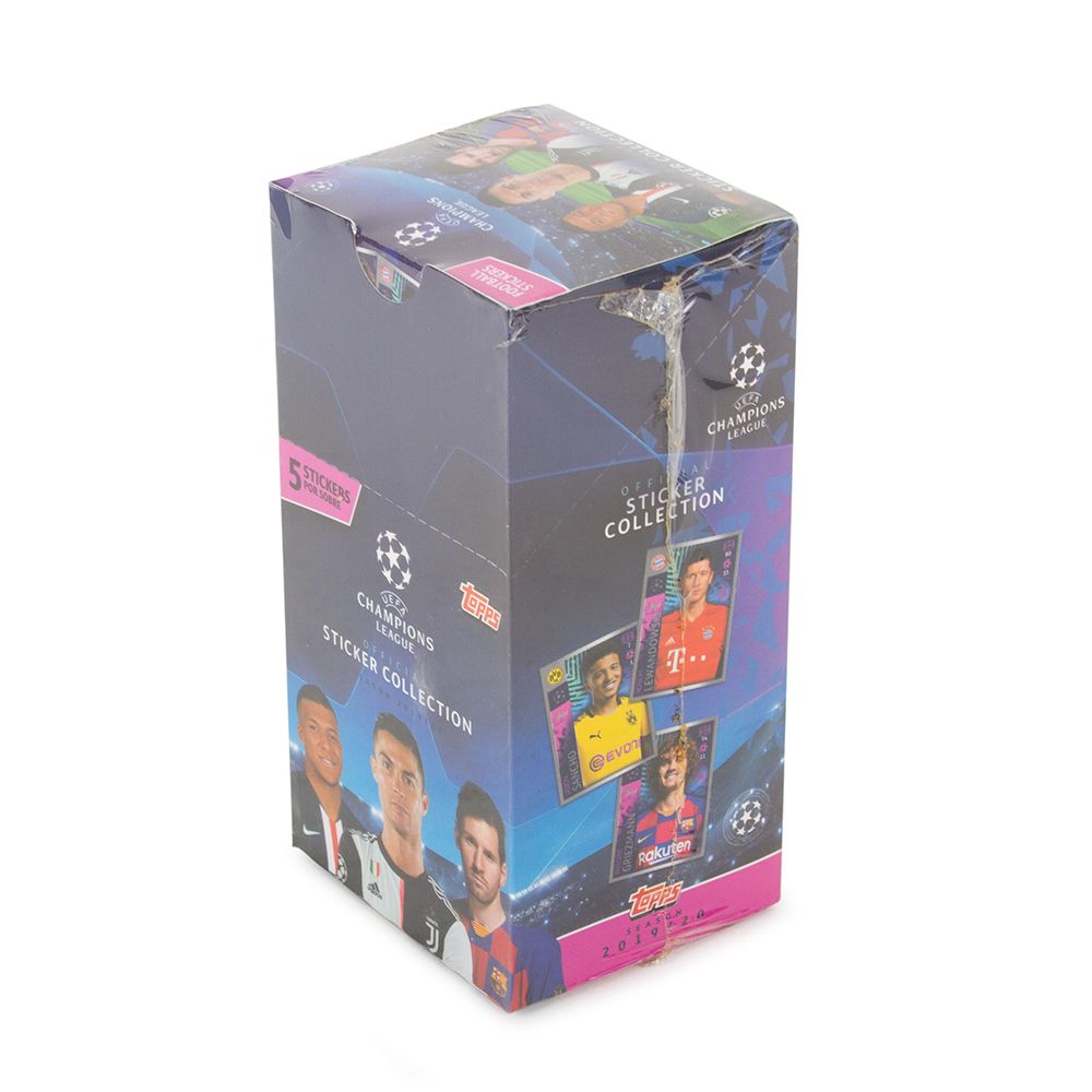 2019-20 Topps UEFA Champions League Soccer Sticker (Box)