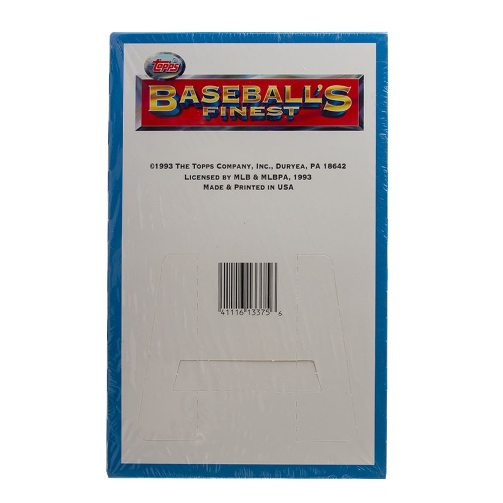 1993 Topps Finest Baseball Hobby (Box)