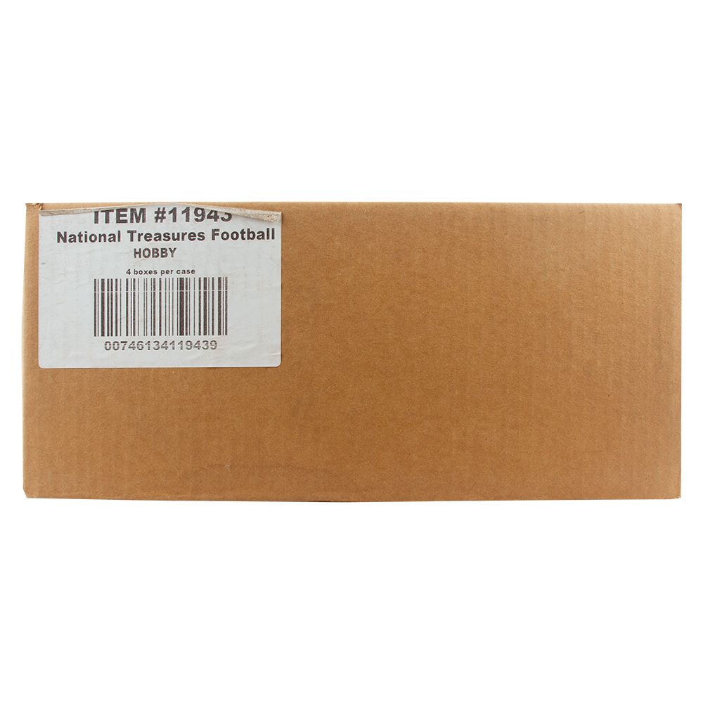 2006 Playoff National Treasures Football Hobby 4 Box (Case)