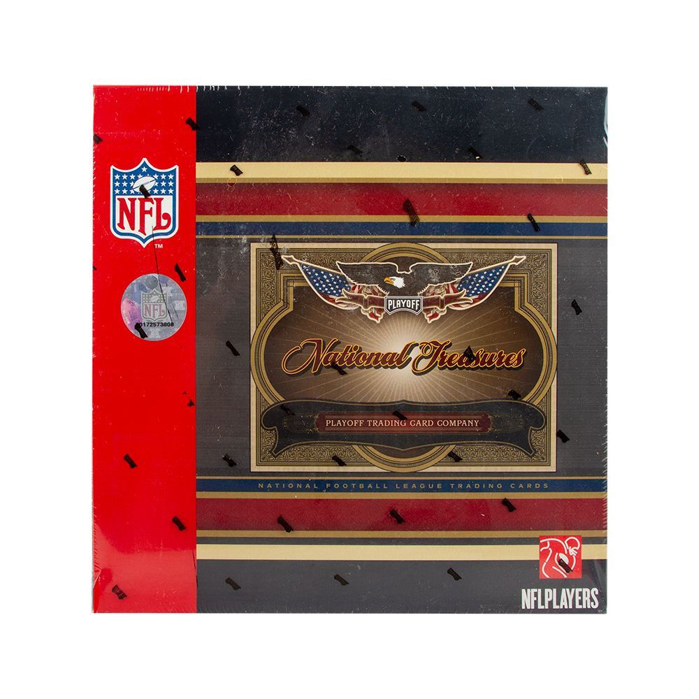 2006 Playoff National Treasures Football Hobby 4 Box (Case)