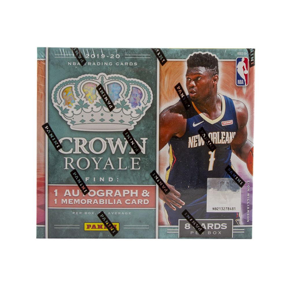 2019-20 Panini Crown Royale Basketball Hobby 16 Box (Case)