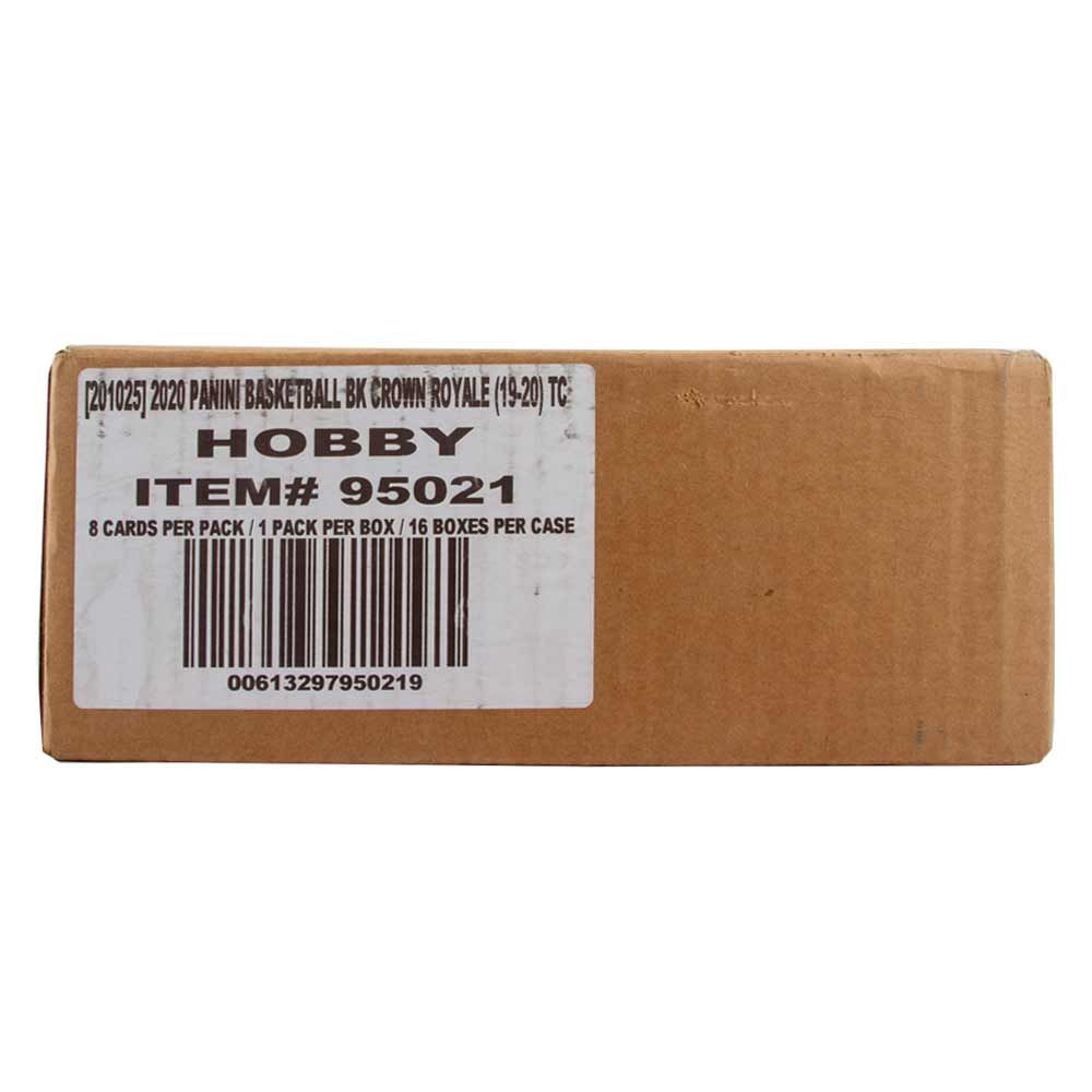 2019-20 Panini Crown Royale Basketball Hobby 16 Box (Case)