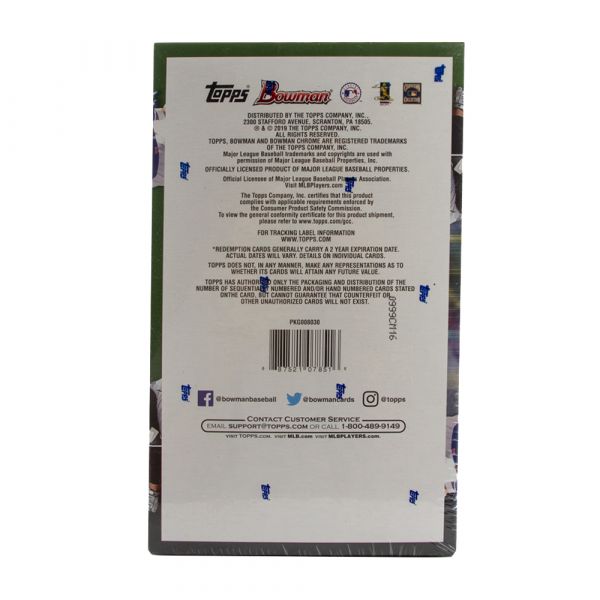 2019 Bowman Baseball Jumbo (Box)