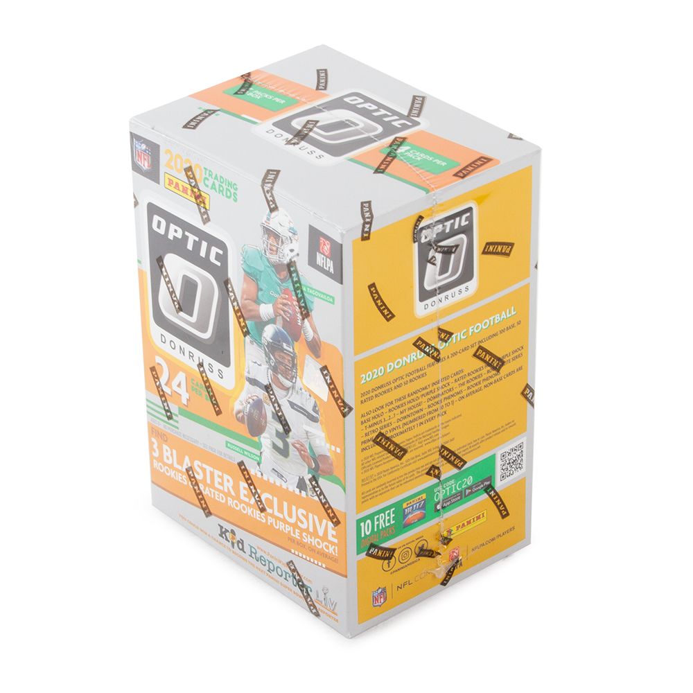 2020 Panini Donruss Optic Football Blaster (Purple Shock)(Box)