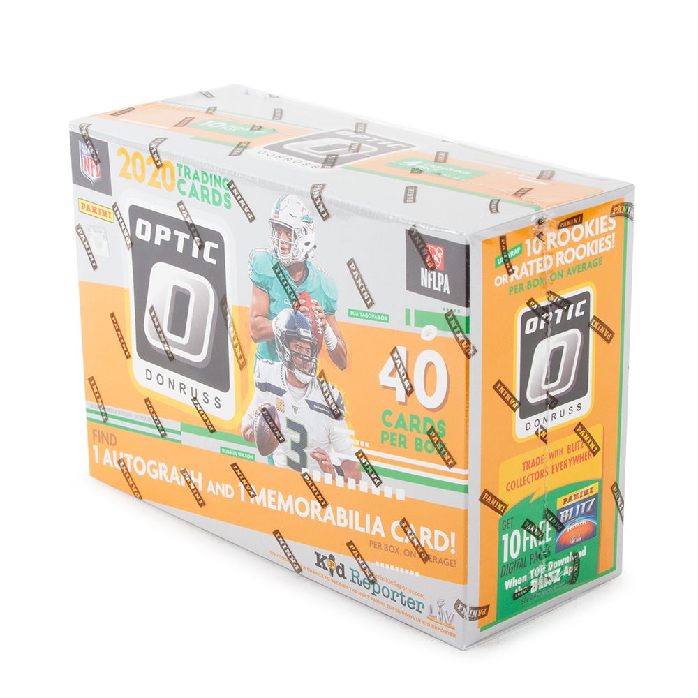 2020 Panini Donruss Optic Football Mega (Bronze Parallel)(Target)(Box)