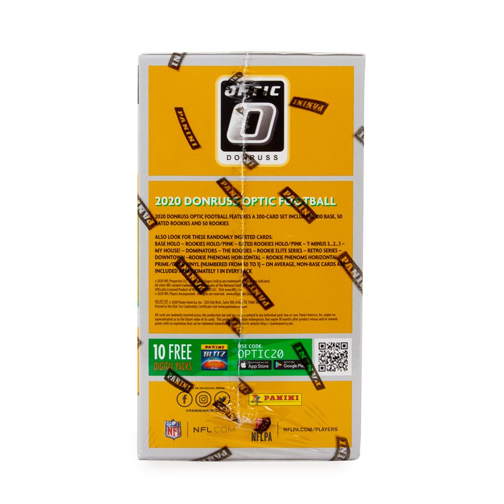 2020 Panini Donruss Optic Football Blaster (Pink Parallel)(Box)