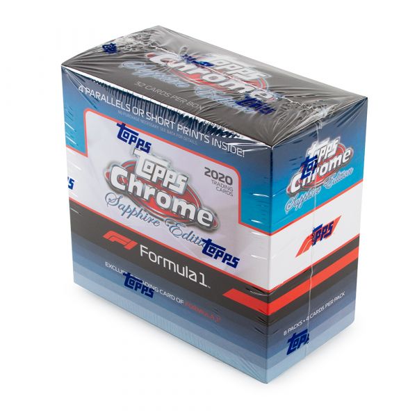 2020 Topps Chrome Formula 1 Racing Sapphire Edition (Box)