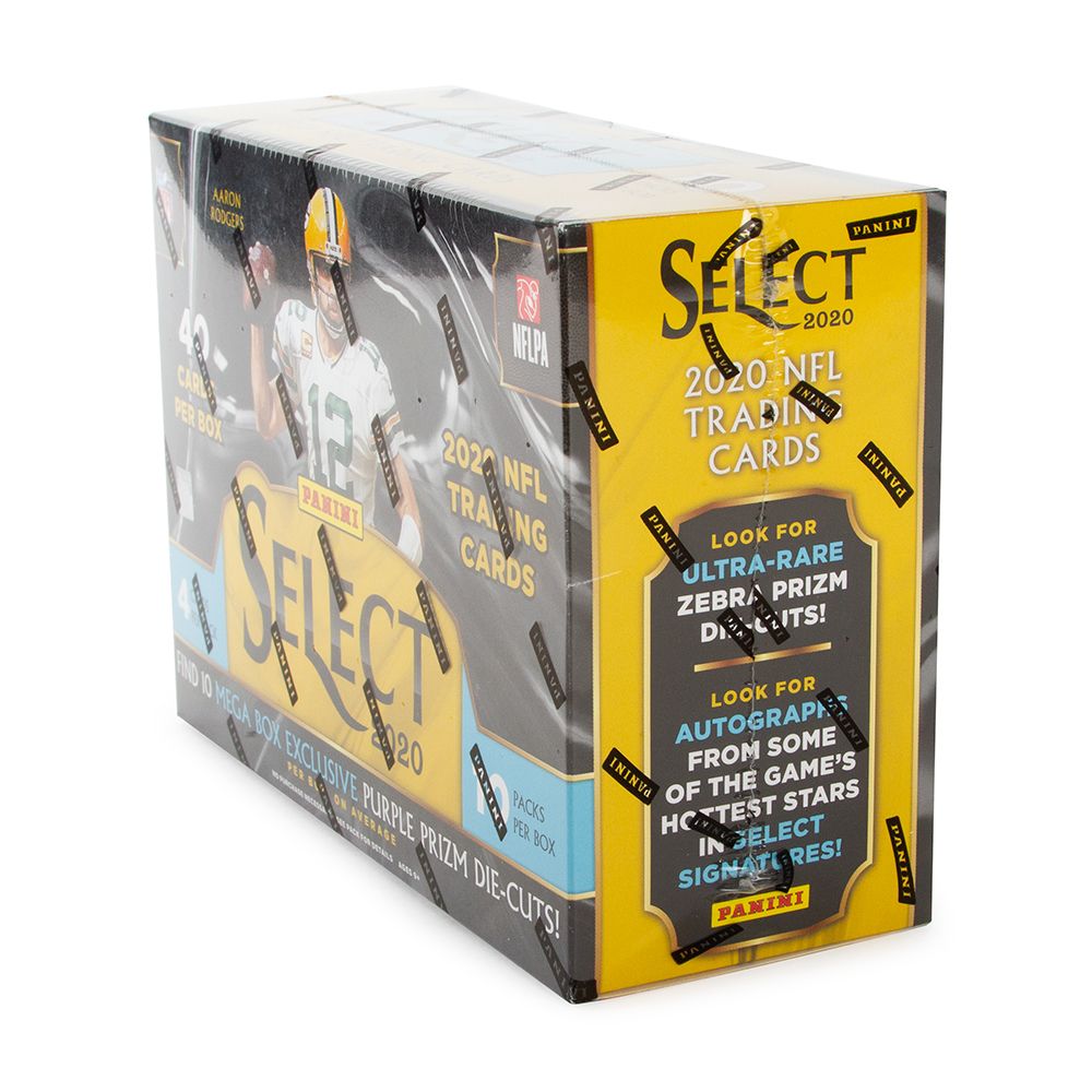 2020 Panini Select Football Mega (Purple Prizm Die-Cuts)(Box)