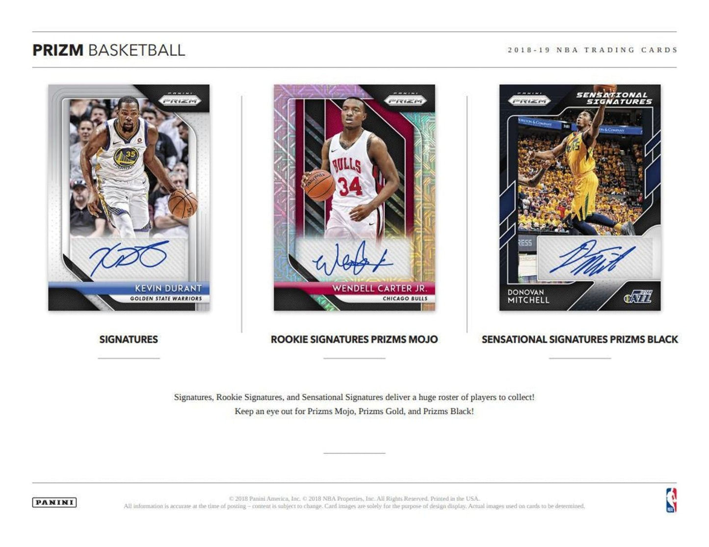 2018-19 Panini Prizm FOTL 1st Off the Line Basketball Hobby (Box)
