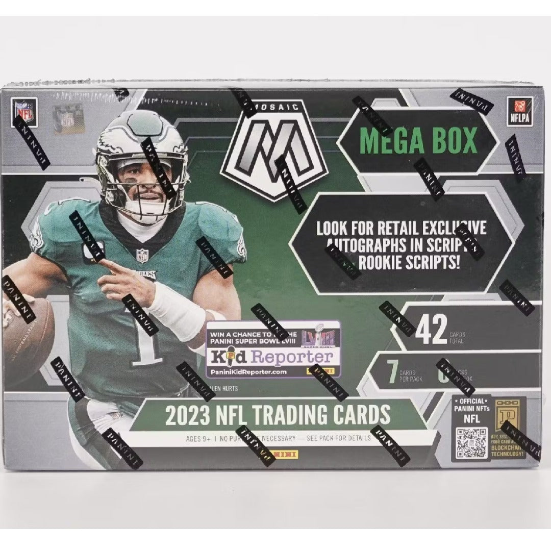 2023 PANINI MOSAIC FOOTBALL TARGET MEGA (BOX)