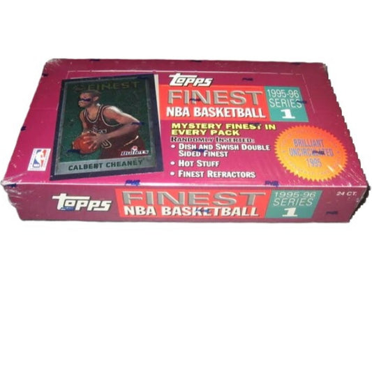 1995-96 TOPPS FINEST SERIES 1 BASKETBALL HOBBY (BOX)