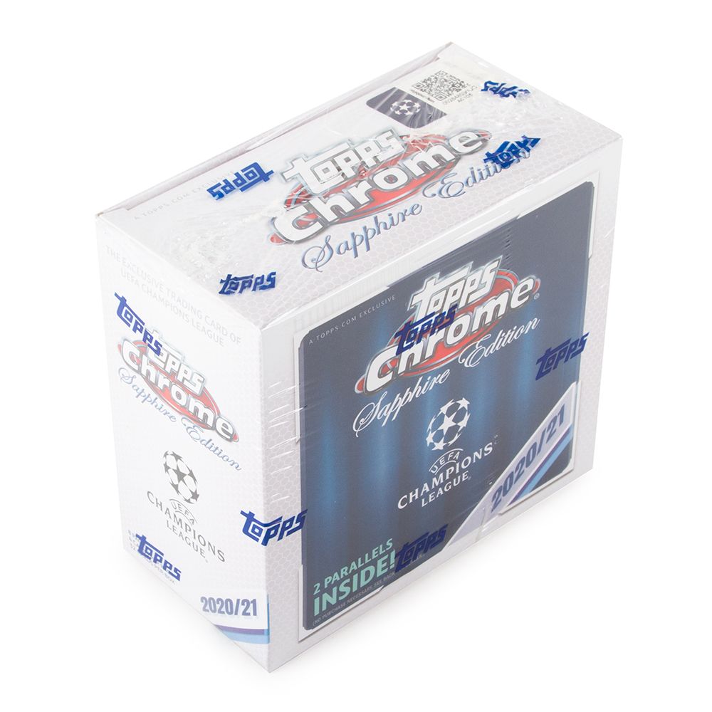 2020-21 Topps Chrome UEFA Champions League Soccer Sapphire Edition Hobby (Box)