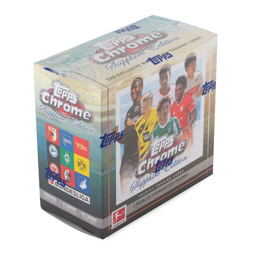 2020-21 Topps Chrome Bundesliga Soccer Sapphire Edition (Box)