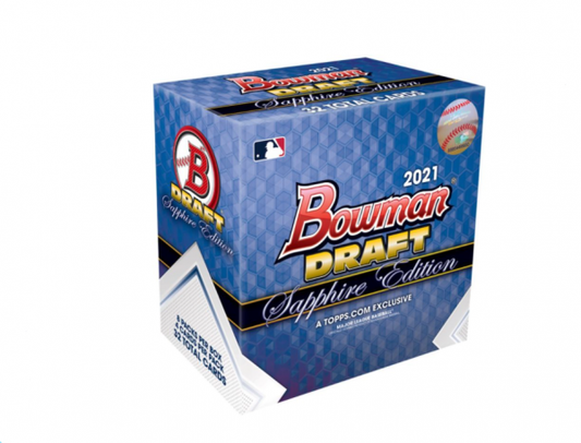 2021 Bowman Draft Baseball Sapphire Edition Hobby (Box)