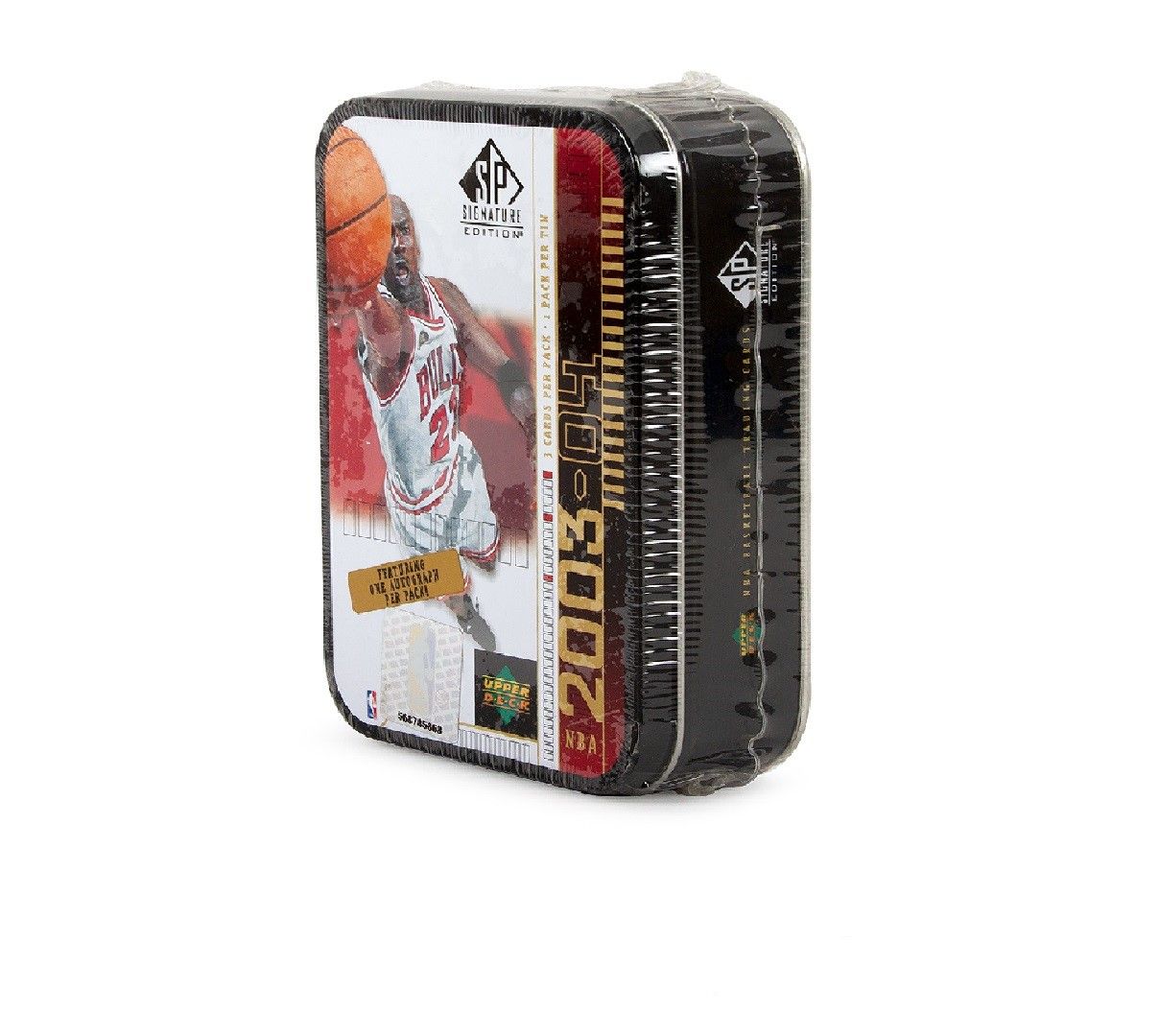 2003-04 Upper Deck SP Signature Basketball Hobby Black Tin (Jordan)(Box)