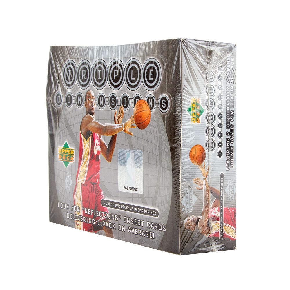 2003-04 Upper Deck Triple Dimension Basketball Hobby (Box)