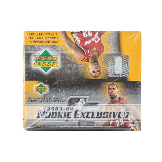 2003-04 Upper Deck Rookie Exclusives Basketball Retail (Box)