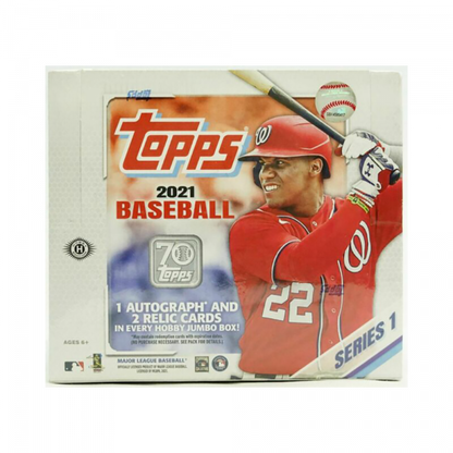 2021 Topps Series 1 Baseball Jumbo (Box)