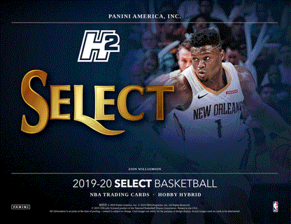 2019-20 Panini Select Basketball H2 Hobby Hybrid 20 Box (Case)