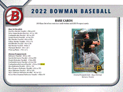 2022 Bowman Baseball Jumbo HTA (Box)