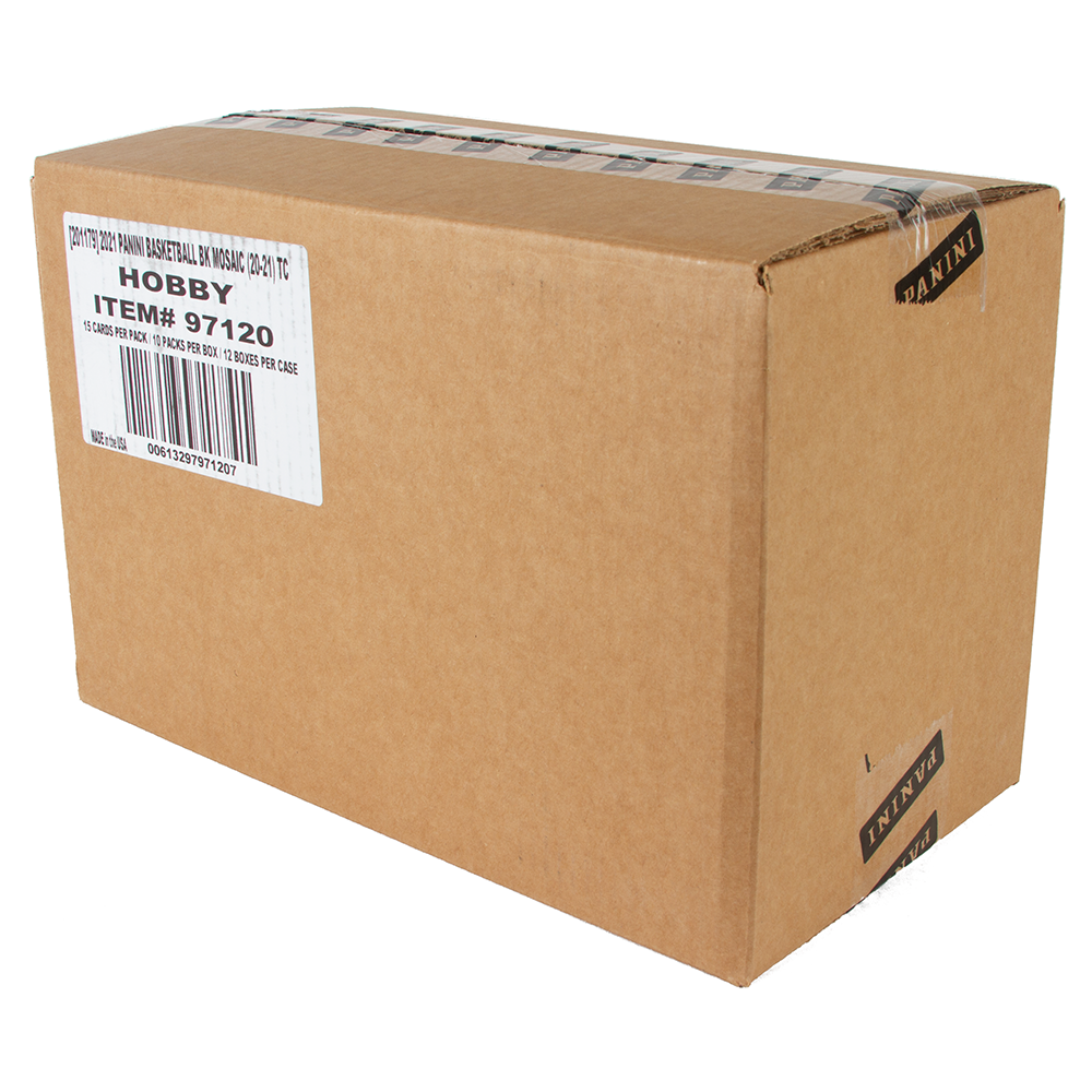2020-21 Panini Mosaic Basketball Hobby 12 Box (Case)