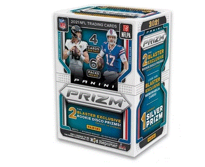 2021 Panini Prizm Football Blaster (Disco)(Target)(Box)