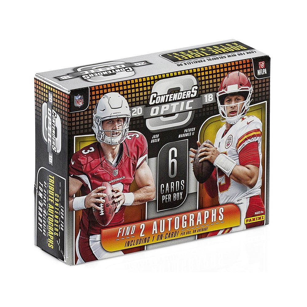 2018 Panini Contenders Optic Football Hobby 10 Box (Inner)(Case)