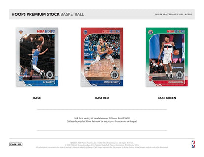 2019-20 Panini Hoops Premium Stock Basketball Blaster (Blue)(Box)