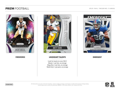 2019 Panini Prizm Football Blaster (Box)