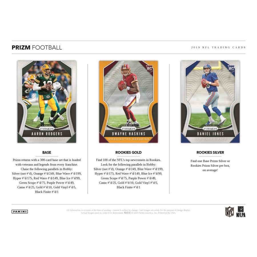 2019 Panini Prizm Football Hobby (Box)