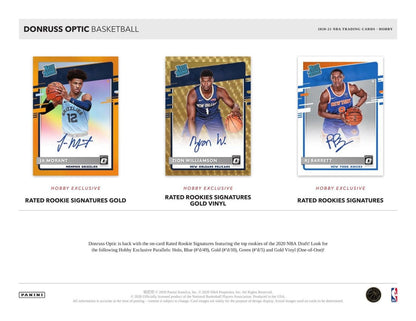 2020-21 Panini Donruss Optic Basketball Hobby (Box)