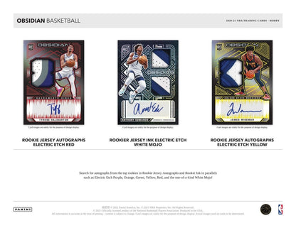 2020-21 Panini Obsidian Basketball Hobby (Box)