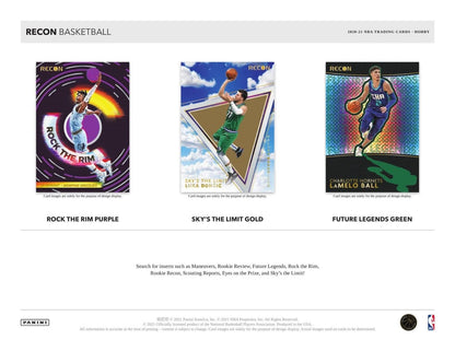 2020-21 Panini Recon Basketball Hobby (Box)