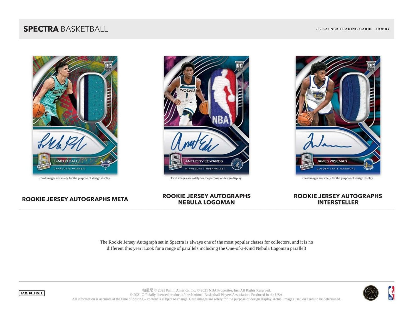 2020-21 Panini Spectra Basketball Hobby (Box)