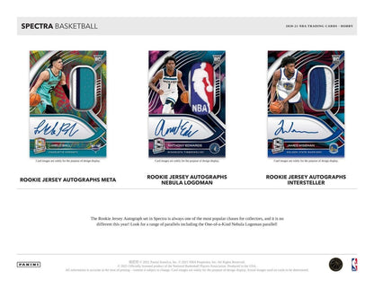 2020-21 Panini Spectra Basketball Hobby (Box)