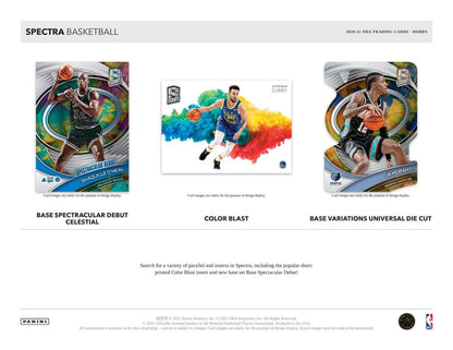 2020-21 Panini Spectra Basketball Hobby (Box)