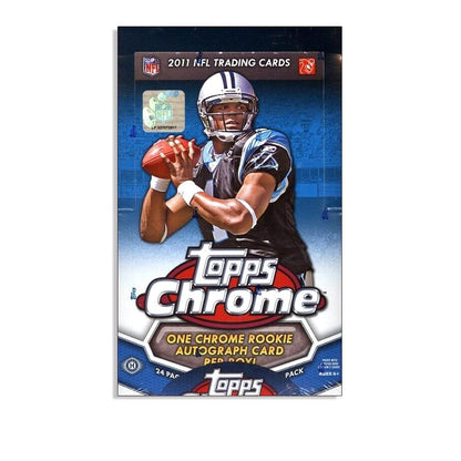 2011 Topps Chrome Football Hobby 12 Box (Case)