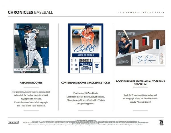 2017 Panini Chronicles Baseball Hobby (Box)