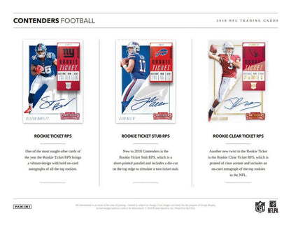 2018 Panini Contenders Football Hobby 12 Box (Case)