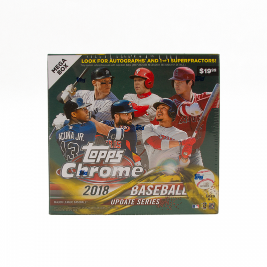 2018 Topps Chrome Update Baseball Mega (Box)