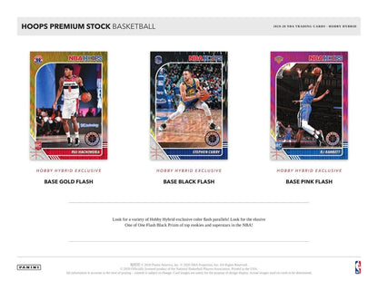 2019-20 Panini Hoops Premium Stock Hybrid Basketball Hobby (Box)