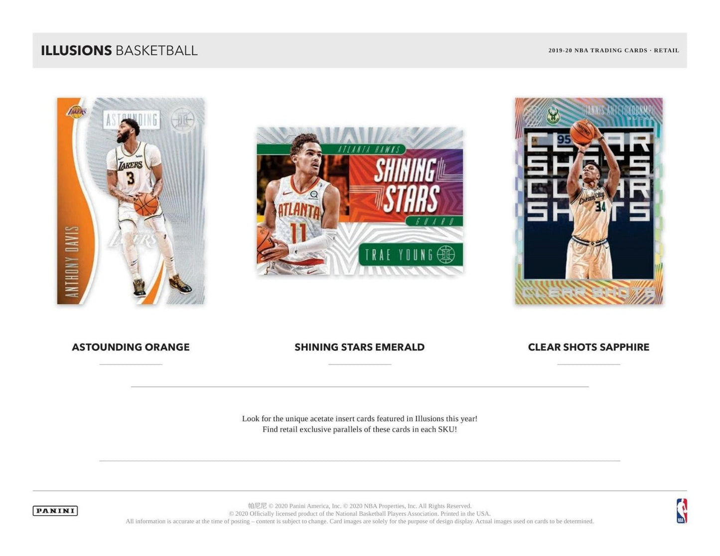 2019-20 Panini Illusions Basketball Blaster (Box)