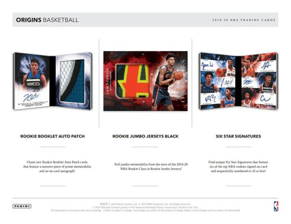 2019-20 Panini Origins Basketball Hobby (Box)