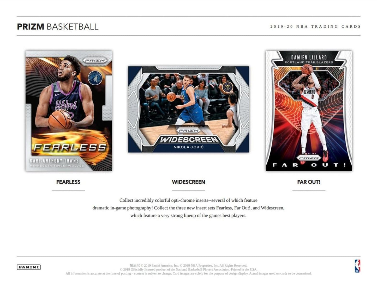 2019-20 Panini Prizm Basketball Hobby 12 Box (Case)