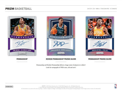 2019-20 Panini Prizm Basketball Retail 20 Box (Case)