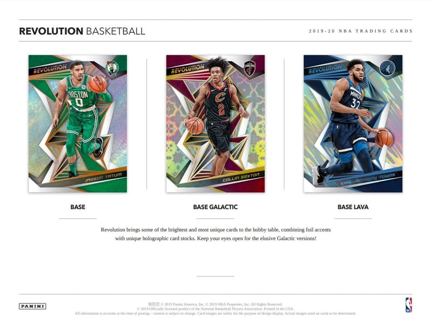 2019-20 Panini Revolution Basketball Hobby (Box)